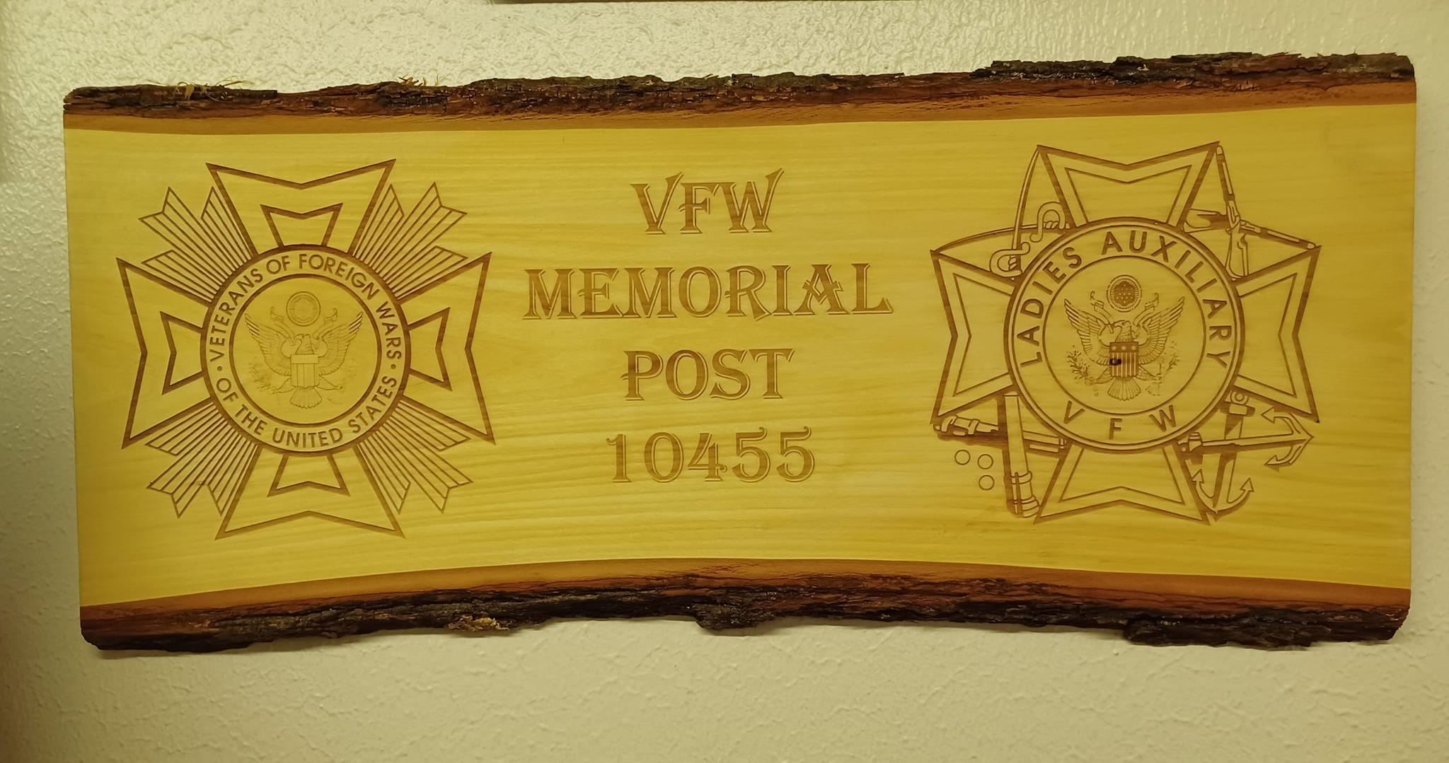 VFW plaque